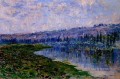The Seine and the Chaantemesle Hills Claude Monet